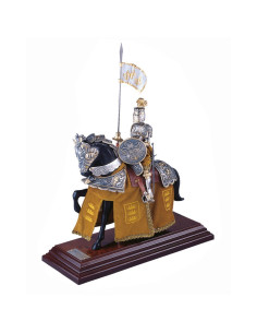Englischer Helm mit Pferderüstung