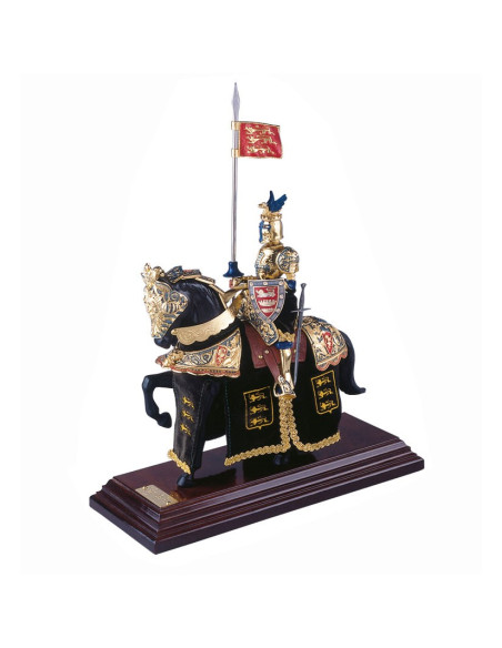 Pferderüstung Schwarzer Drachenhelm