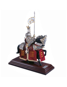 Horse Armor Dragon Hjelm Sølv
