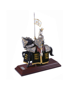Horse Armor Golden Dragon Hjelm