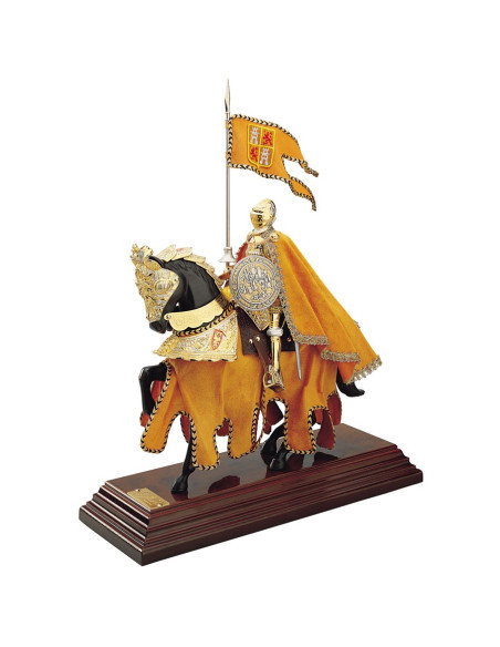 Pferderüstung Spanischer Helm mit Umhang