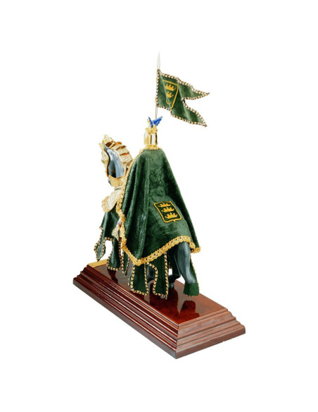 Paardenharnas Drakenhelm met cape