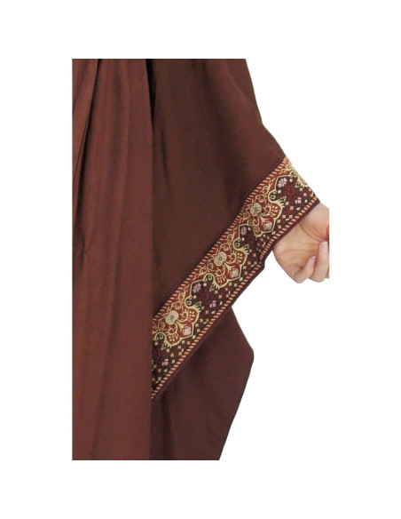 Vestido nobleza medieval, rojo borgoña