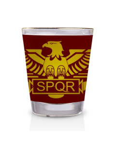 Borrelglas Romeins Legioen SPQR