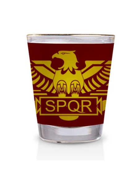 Shot Glass Roman Legion SPQR