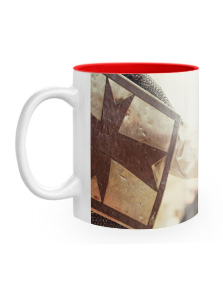 Taza de Cerámica Lucha Medieval