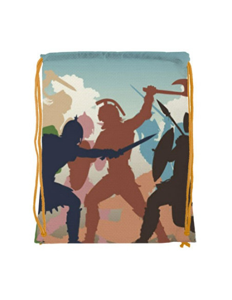 Snørepose Fight Gladiators (34x42 cm.) Snørepose Fight Gladiators (34x42 cm.)
