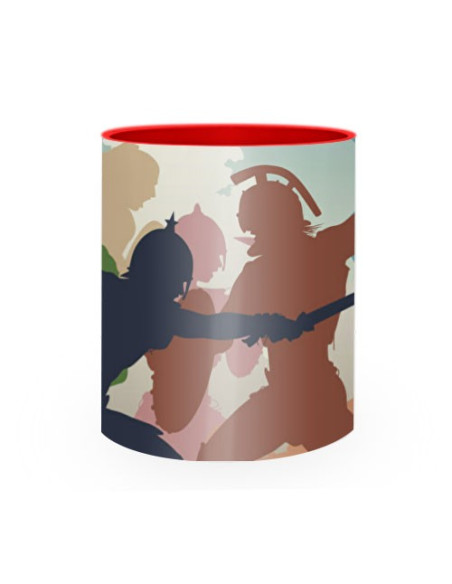 Taza de Cerámica Lucha Gladiadores Romanos