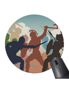 Het ronde Stootkussen van de Muis De Gladiatoren van de strijd