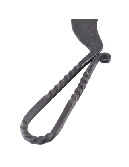 Hoz medieval acero forjado