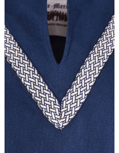 Blaue mittelalterliche Tunika von Ailrik 2