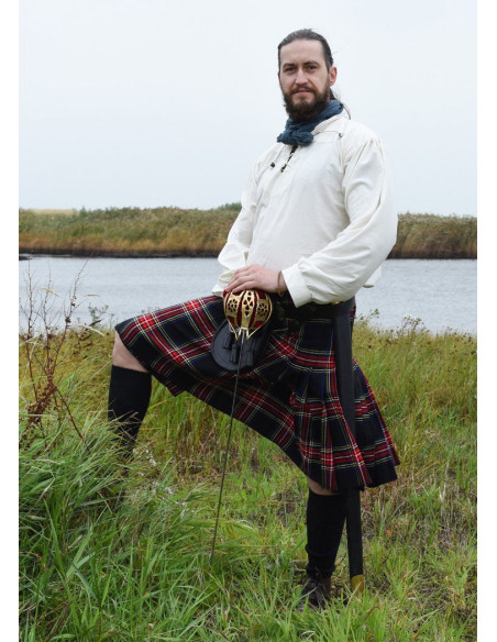 Kilt 8 yard Stewart tartán Kilt 8 yard Stewart tartán