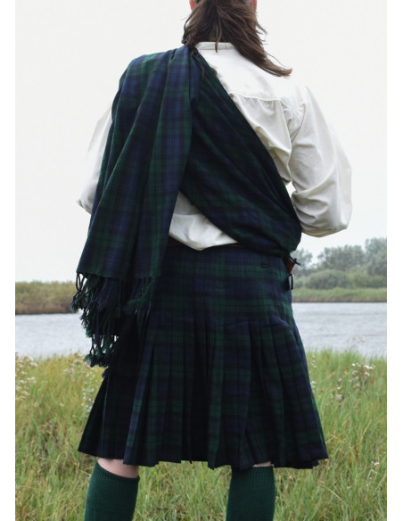 Kilt 8 yard Black Watch tartán