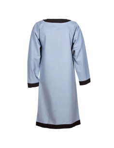 Túnica medieval larga Vallentin, gris 2