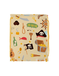 Mochila de cuerdas Piratas (34x42 cms.)