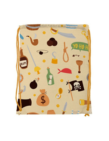 Mochila de cuerdas Piratas (34x42 cms.) Mochila de cuerdas Piratas (34x42 cms.)
