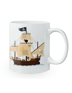 Taza de Cerámica Piratas