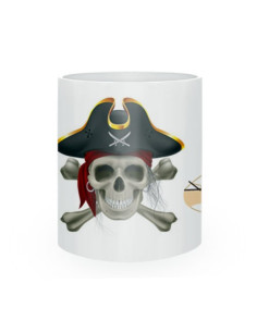 Taza de Cerámica Piratas