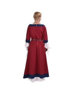 Gudrun Mittelalterkleid, rot-blau 2