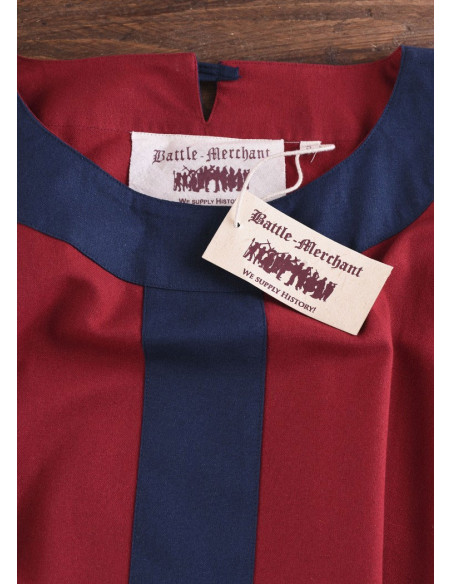 Gudrun Mittelalterkleid, rot-blau