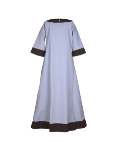 Gudrun Mittelalterkleid, graubraun 2
