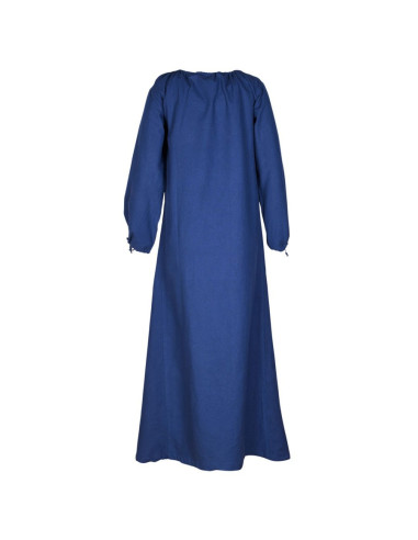 Middeleeuwse jurk Ana, blauw