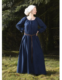 Vestido medieval Ana, azul