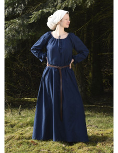Mittelalterkleid Ana, blau