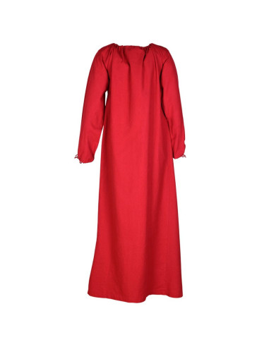 Vestido medieval Ana, rojo