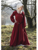 Vestido medieval Ana, rojo