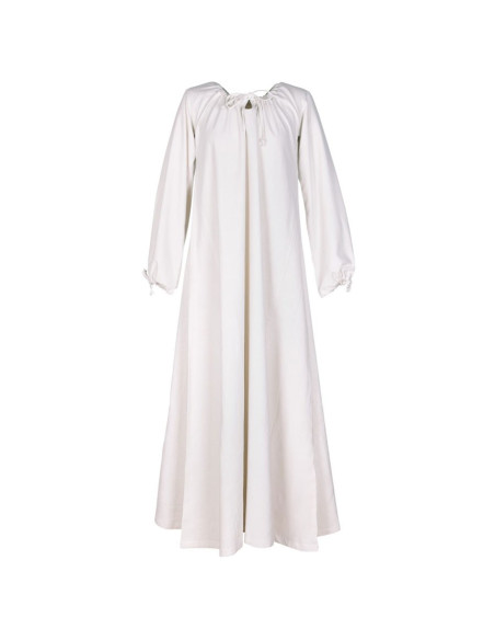 Vestido medieval Ana, blanco Vestido medieval Ana, blanco