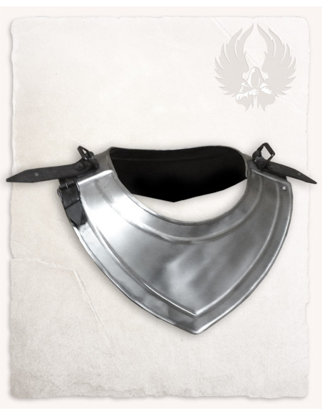 middeleeuwse gorget Adam