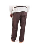 Pantalones medievales Hagen, marrón