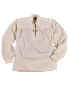 Camisa blanca pirata Ludwig
