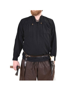 Ludwig pirat sort skjorte 2