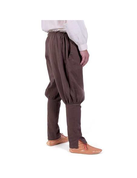 Pantalones vikingos Olaf, marrón