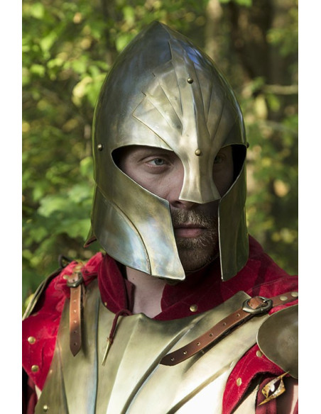 Fantastischer Helm erleuchten