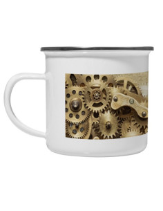 Taza latón Vintage SteamPunk