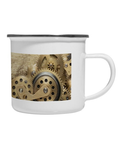 Taza latón Vintage SteamPunk