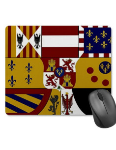 Middeleeuws Schild Rechthoekige Muismat (23.5x19.5 cm)