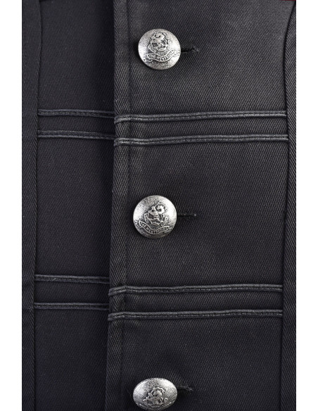 Enigo Piraten-Gehrock, schwarz