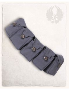 Mittelalterlicher Gürtel mit 5 Taschen 2