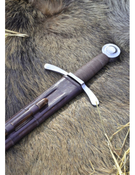 Korsfarernes sværd, med skede