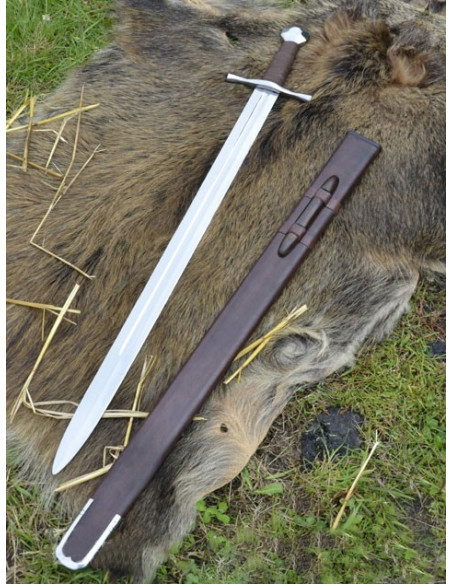 Crusader sværd ottekantet stang