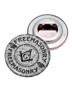 Freimaurer-Flaschenöffner mit Magnet