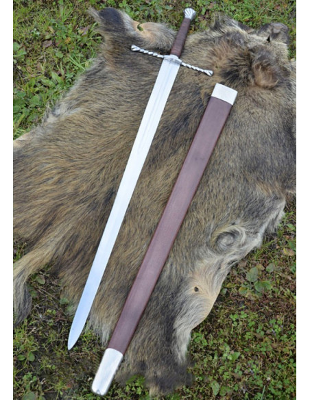 Espada Bastarda con vaina, funcional