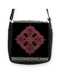 Bolso Negro Trisqueta Celta (26x26 cms.)
