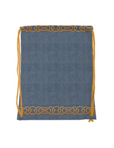 Keltische trisquette rugzak met trekkoord (34x42 cm) 2