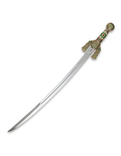 Espada Árabe decorada, 84 cms.