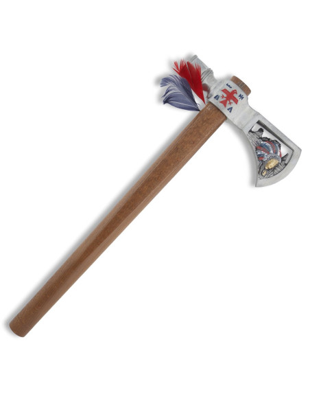 Decoratieve Tomahawk bijl "Crazy Horse", 41 cm.